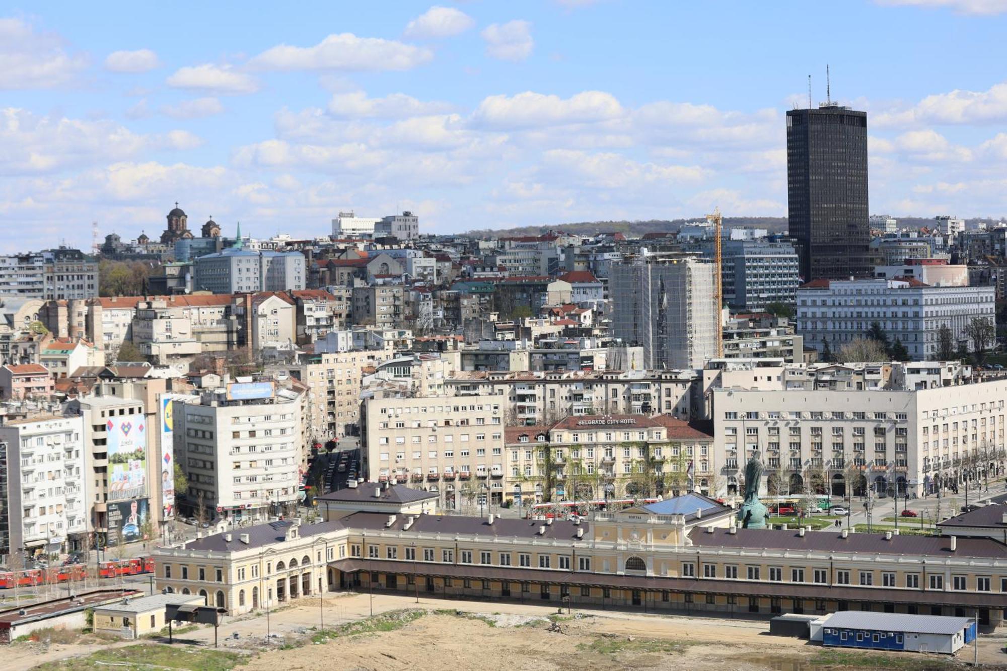 Apartments Royal - Belgrade Waterfront Oda fotoğraf